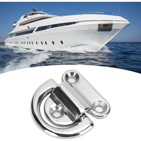 Marine-D-Ringe, Edelstahl 316, Schiffsanker, Marine-D-Verbindungsringe, Festmacherringe für Yachten, 6 mm. (1/5)
