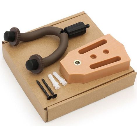 Support pour guitare Crochet pour guitare MARRON CLAIR 03 03 Marron clair (1/5)