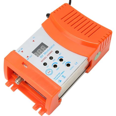 Modulateur RF HDMI Professionnel Compatible PAL/NTSC pour Télévision Domestique 90‑240V avec Fiche UE