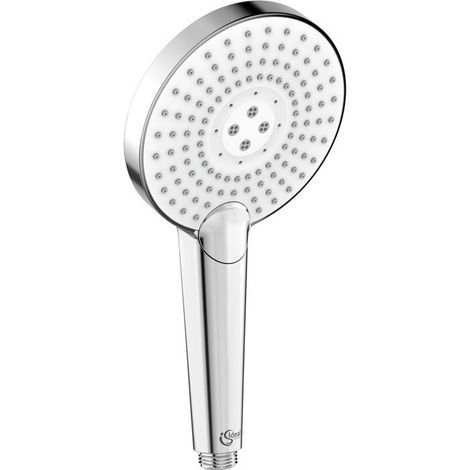 Douchette à main IDEALRAIN EVO JET 3 voies, ronde d : 125 mm chromé IDEAL STANDARD