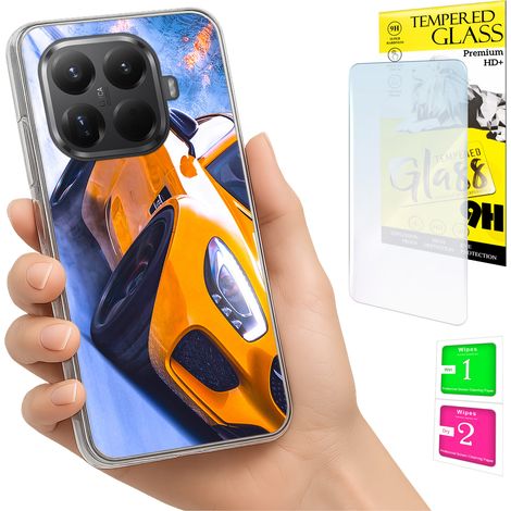 Schutzhülle für Xiaomi 15T Pro: Rückseite mit Fotoschutz + 9H-Glas (1/5)