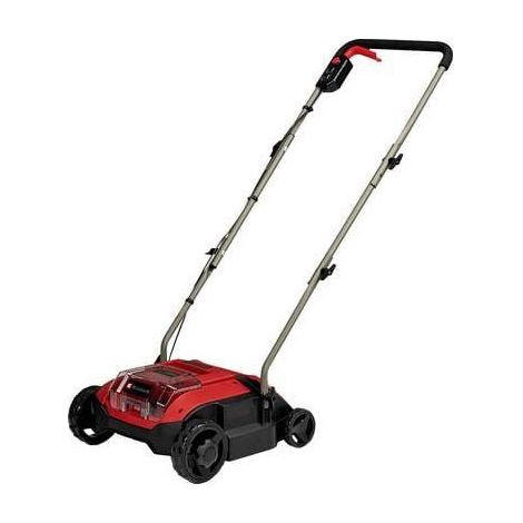 Escarificador einhell inalámbrico 28 cm 12 cuchillas acero negro