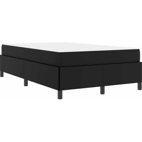 Maison Exclusive - Struttura del letto con materasso Nero 120 x 190 cm Tessuto