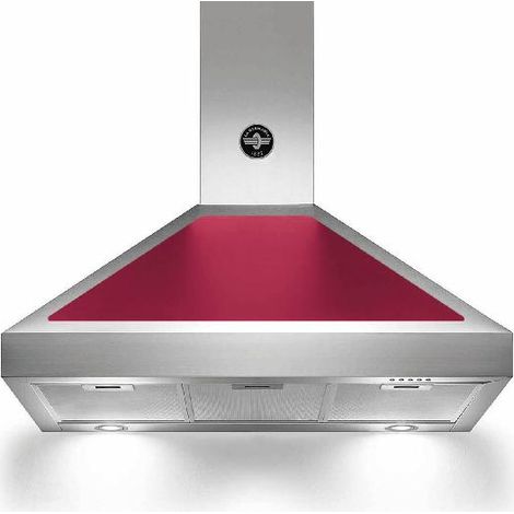 Bertazzoni La Germania K90AMHVIA/19. Potenza massima di estrazione: 800 m³/h, Tipo di estrazione: Aspirante/Filtrante, Classe di efficienza dinamica del fluido: A. Tipo: Cappa aspirante a parete, C... (1/3)