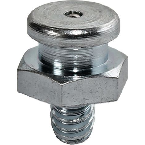 Ingrassatore a testa piatta Stand.DIN3404 M10x1mm Forma A Set (Per 100)