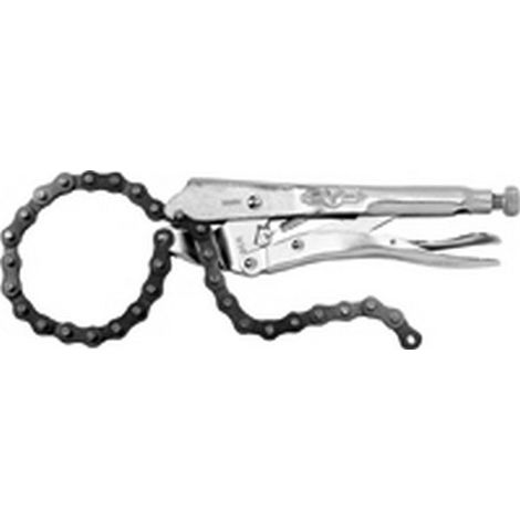 Pinza torno de cadena, Largo : 225 mm, Ø de fijación 455 mm (1/2)