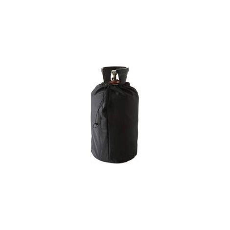 Housse pour bouteille de gaz propane, housse de protection pour bouteille de gaz 210D avec cordon de serrage réglable, housse Oxford imperméable, coupe-vent et résistante aux UV pour bouteilles de gaz (1/5)