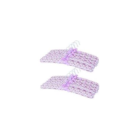 Piège de Pull, cintres rembourrés, 10pcs Parents rembourrés Non glissés, cintres à vêtements rembourrés en Satin à Fleurs, cintres de Pull Doux pour Robe de Chemisier 2, cintres à vête (1/5)
