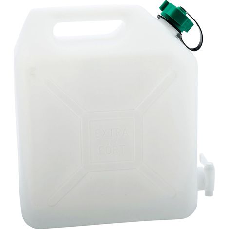 Bidón alimentario de 10 litros con grifo (1/4)