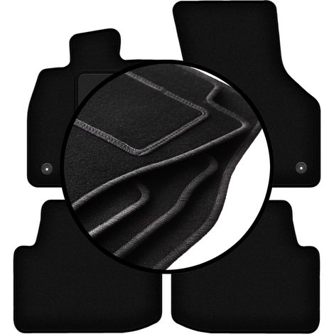 Set di tappetini in velluto per: Volkswagen Passat B8 FL station wagon, berlina (2019-)