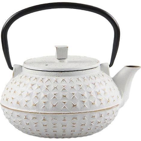 Théière en fonte de 900 ml, motif japonais, cafetière/théière avec filtre à thé, ustensile de cuisine, théière pour barbecue (1/5)