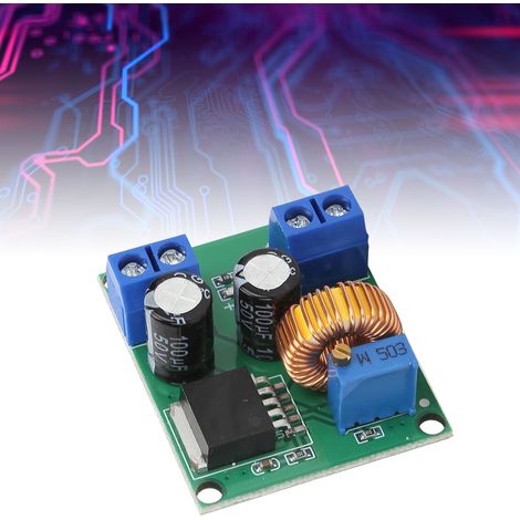 Einstellbares DC-DC-Hochleistungs-Spannungswandlermodul (3 V, 5 V, 12 V bis 19 V, 24 V, 30 V, 36 V) (1/5)