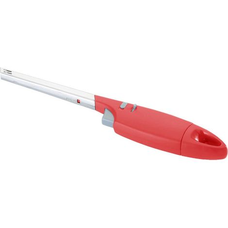 Presto Gasfeuerzeug mit einstellbarer Flamme und Sicherheitsverriegelung, rot