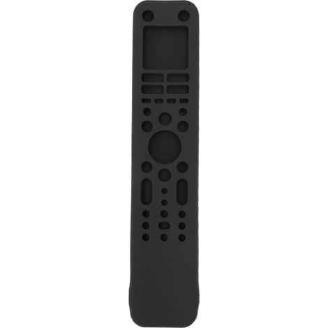 Silikon-Schutzhülle für Fernbedienung, TV-Sicherheitshülle, TV-Zubehör mit Handschlaufe, kompatibel mit RMF TX520P, schwarz