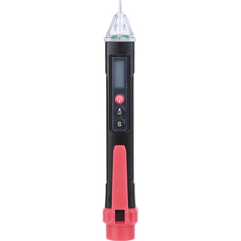 Spannungsprüfer, Stromspannungsprüfstift ohne Alarmfunktion mit Licht- und Tonsimulation, digitale elektrische Schaltung, Spannungsprüfer.