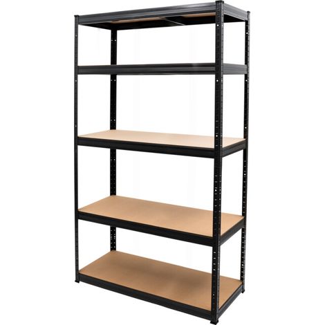 Rayonnage à tablettes emboîtable STIER, charge par casier 250 kg, HxlxP 1 800x1 200x450 mm (1/5)