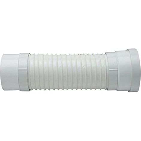 Cornat CKASTF400 Ugello di Scarico Armadio 400mm Flessibile, Bianco, 430 mm