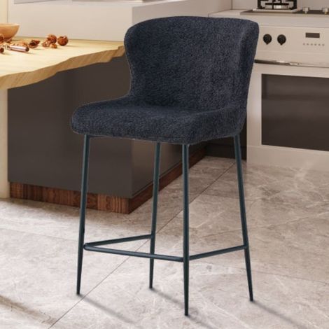 Tabouret Lisa  52 x 56 x 97 cm  Gris foncé (1/5)