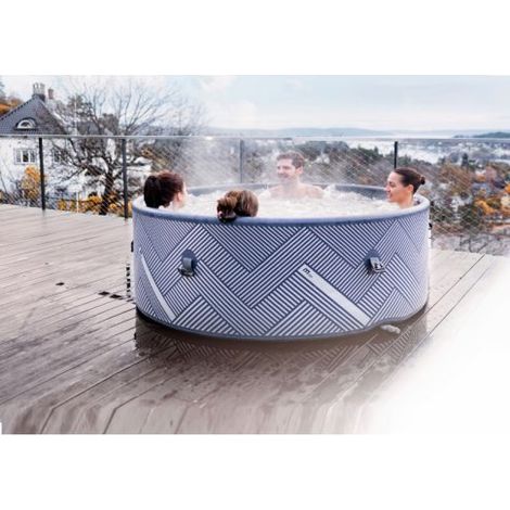 Minipiscina SPA idromassaggio gonfiabile da esterno o interno 173cm accessoriata Mspa Naval Whifi