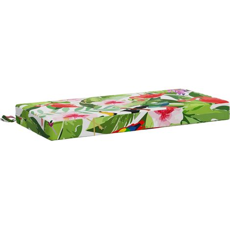 Cojín de banco SOEST 100% Poliéster Multicolor 60 x 40 x 8 cm vidaXL