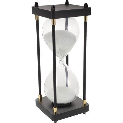 Sablier miniature en verre pour la maison, pour garçons et filles (1/4)