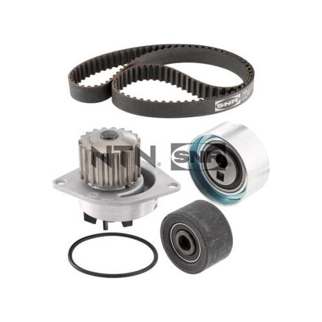 Kits de distribution avec pompe à eau - KDP459.130 - SNR - Compatible avec véhicule Peugeot, Citroen
