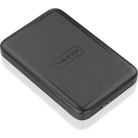 AISENS - CAJA EXTERNA 2,5 ASE-2519B 9.5MM SATA A USB 3.0/USB3.1 GEN1, NEGRA