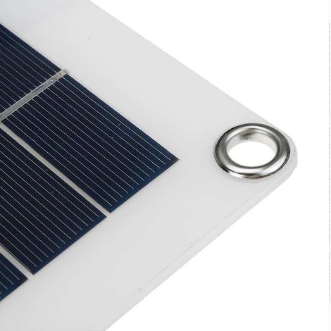 Tragbares 20-W-Solar-Flexpanel-Set mit 12-V-Schalter, USB-Ladeschnittstelle und 300-W-Steuerung