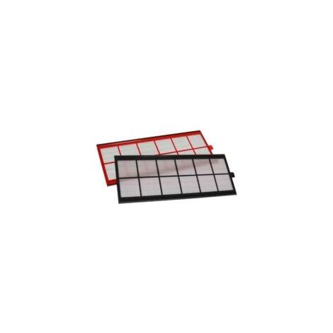 Set di filtri compatibile con Zehnder ComfoAir 350, 550 sistema di ventilazione - Filtri G4 / F7 (2 pzz.), 50 x 17 x 1 cm, rosso / nero (1/4)
