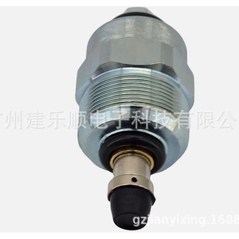 0330001042 12V Fuel Shut-off Solenoid Valve Suitable for Bosch Delphi Excavator Mechanical Parts (1/4)