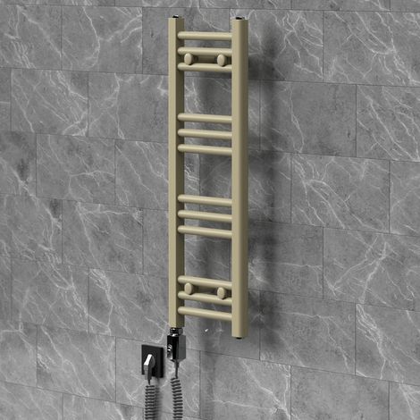 LuxeBath Termoarredo Scaldasalviette Sahara 300x800 mm Elettrico Beige (1/5)