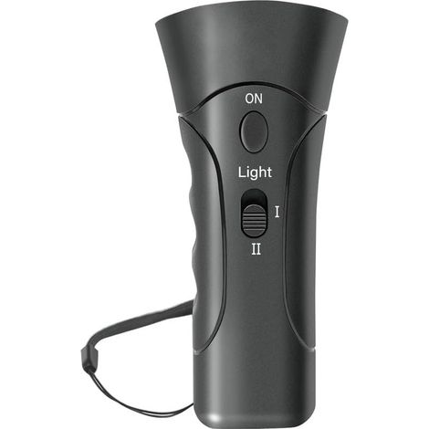 Dresseur Anti-Aboiement Ultrasonique - Fréquence 26 kHz - Lampe LED Double - Mode Entraînement et Chasse - Pour Chiens À Partir de 6 Mois - 1 Pièce