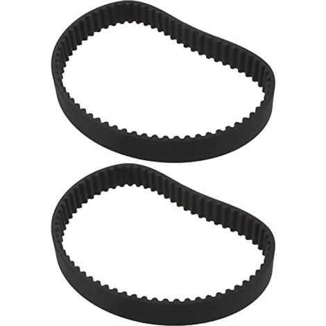 Courroie crantée HTD330-5M-14 caoutchouc industriel pour scarificateur 330mm 66 dents pas 5mm largeur 14mm sans fin noir (1/5)