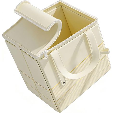 Récipient de bain de pieds flexible en PVC pour un trempage confortable à la maison ou en voyage Seau antidérapant (1/4)
