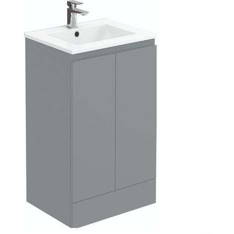 500mm Matt Grey Vanity Unit with Basin