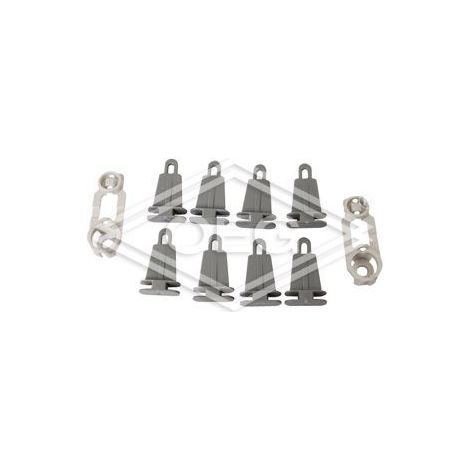 Kit plombage coffret étanche Plexo3 2 cache-vis plombables pour capot 8 supports plastrons LEGRAND 001968