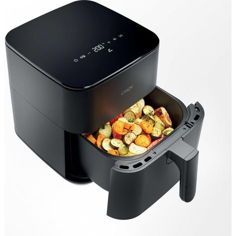 Candy CCAF 011 Friggitrice ad Aria Capacita' 5 Litri Potenza 1500 Watt colore Nero