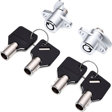 Remplacement serrures sacoches dures pour Touring 1993-2013, jeu clés verrouillage sacoche selle moto (1/5)
