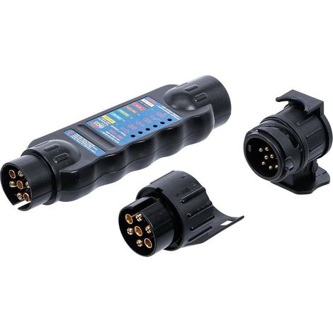 Testeur Électronique pour Remorque/Véhicule Tracteur 7 et 13 Broches - Diagnostic Précis et Rapide - D-Work (1/5)