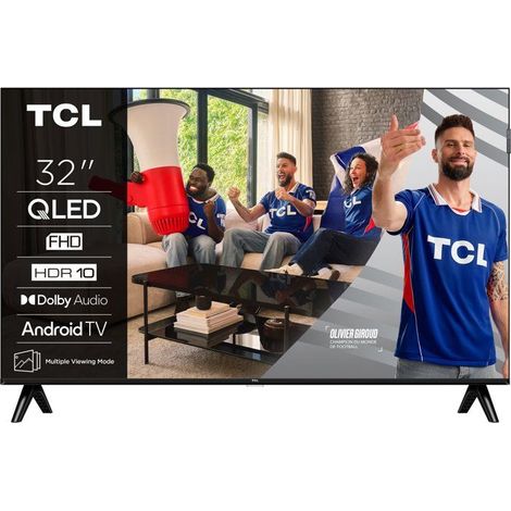 TCL 32S51K - TV QLED 32" (81 cm) - Full HD 1920x1080 - HDR10 - Android TV - 2xHDMI 1.4 - WiFi (1/5)