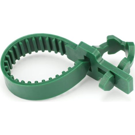 10pcs 24cm Heavy Duty Soft Rubber Plant Tree Straps Adjustable Interlocking Garden Ties for Shrub Rose Plant Tree Support
