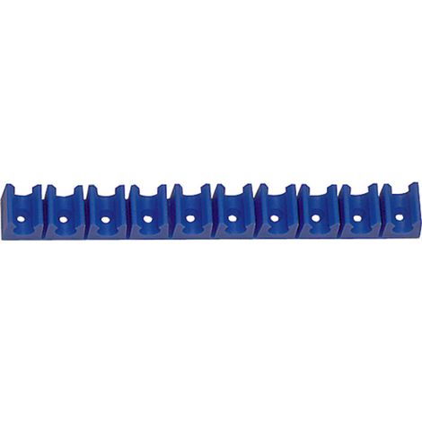 Riegler Schlauch-Klemmleiste, Polyethylen, für Schlauch Außen-ø 10 mm (1/2)