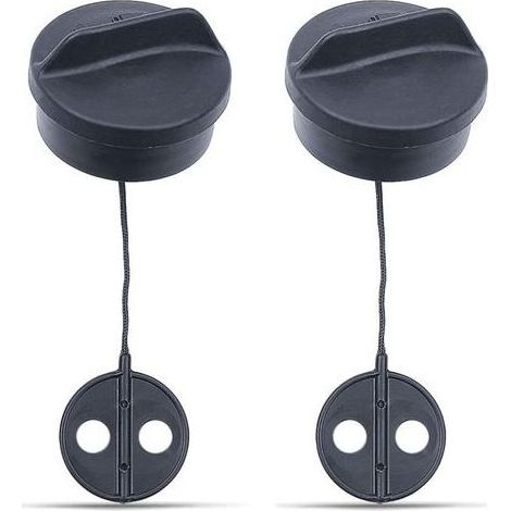 2 bouchons de réservoir de carburant pour débroussailleuses STIHL FS120, pièces détachées (1/5)