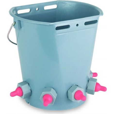 Seau agneaux- 5 tetines