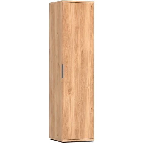 Armoire contemporaine 50 cm coloris acacia Gladys (1/3)