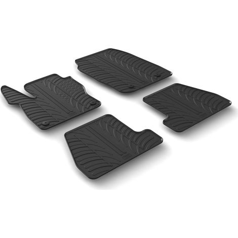 Set tappeti su misura in gomma - compatibile per  Ford Focus 5p (11/1405/18) -  Ford Focus Wagon (11/1405/18)