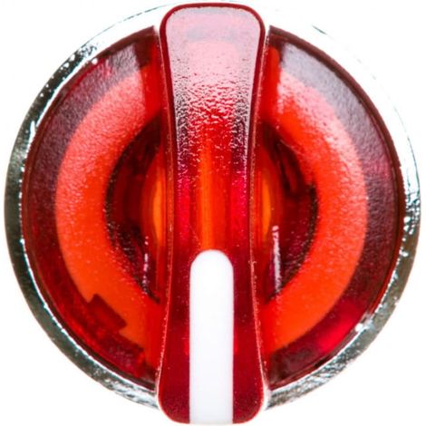 Schalterantrieb 3-Positionen rot mit Hintergrundbeleuchtung und Selbstrückstellung ZB4BK1543