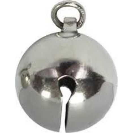 FPLUS cascabeles de 20 mm. , Cascabel de laton con anilla niquelado.