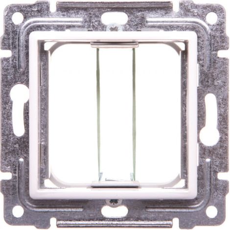 Soporte de montaje Vena 45x45 con reducción de marco, color blanco 510445