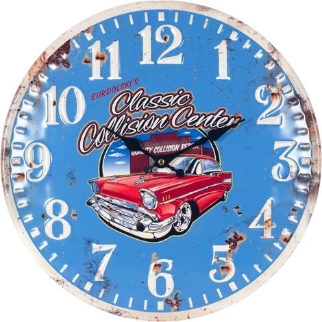 Signes Grimalt Orologio da muro adorno  Orologio blu 3x40x40cm 22931